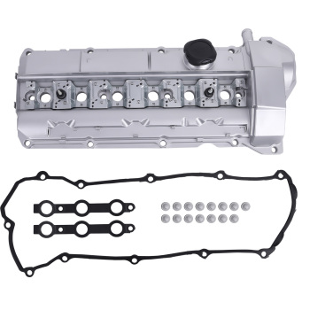 Upgrade Aluminum Valve Cover Set compatible for BMW E36 E39 323is 328is 528i M3 1996-1999