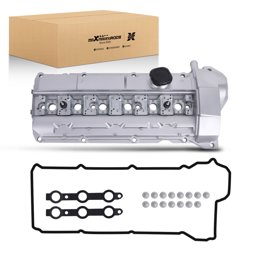 Upgrade Aluminum Valve Cover Set compatible for BMW E36 E39 323is 328is 528i M3 1996-1999