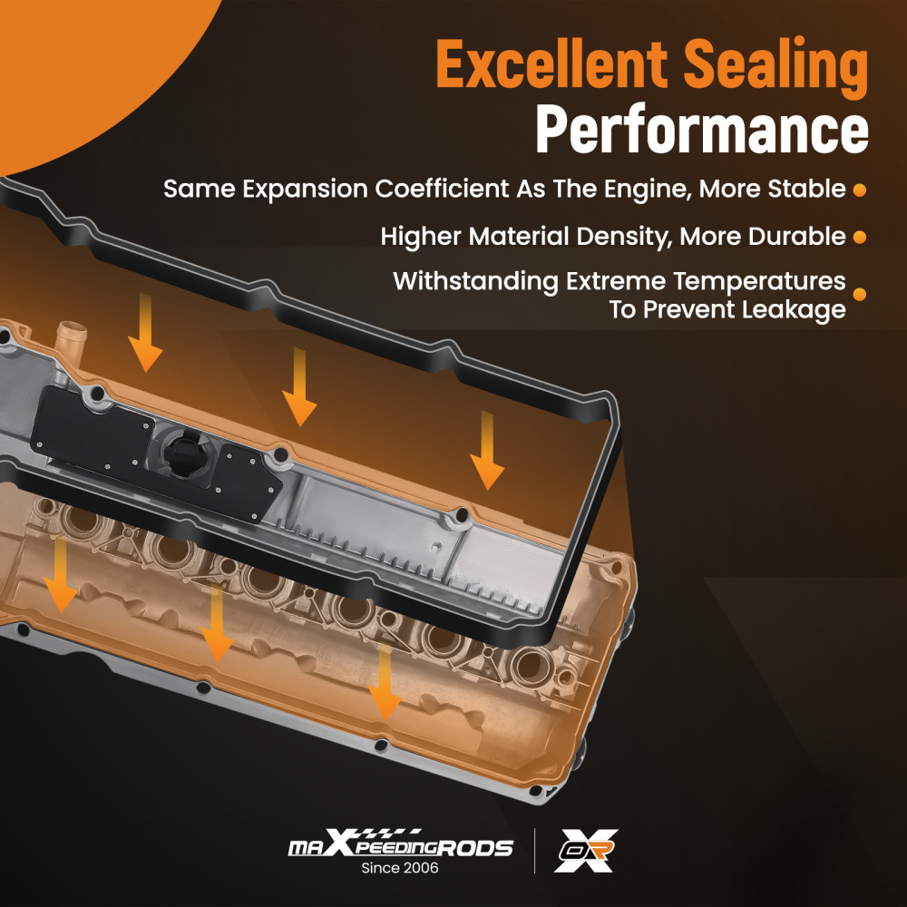 Upgrade Aluminum Valve Cover Set compatible for BMW E36 E39 323is 328is 528i M3 1996-1999