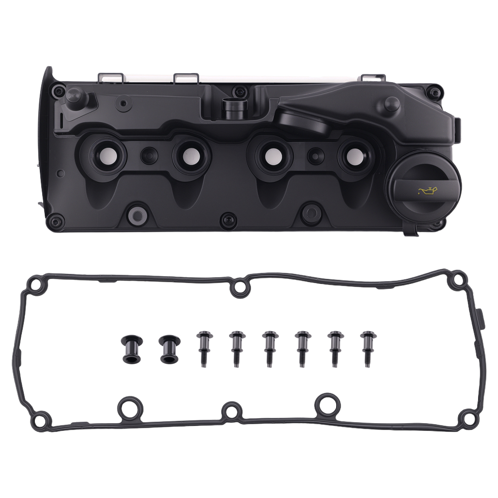 Cam Rocker Cover compatible for VW Golf Jetta Passat Tiguan 2.0 TDI 03L103469R 2008-2018