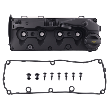 Cam Rocker Cover compatible for VW Golf Jetta Passat Tiguan 2.0 TDI 03L103469R 2008-2018