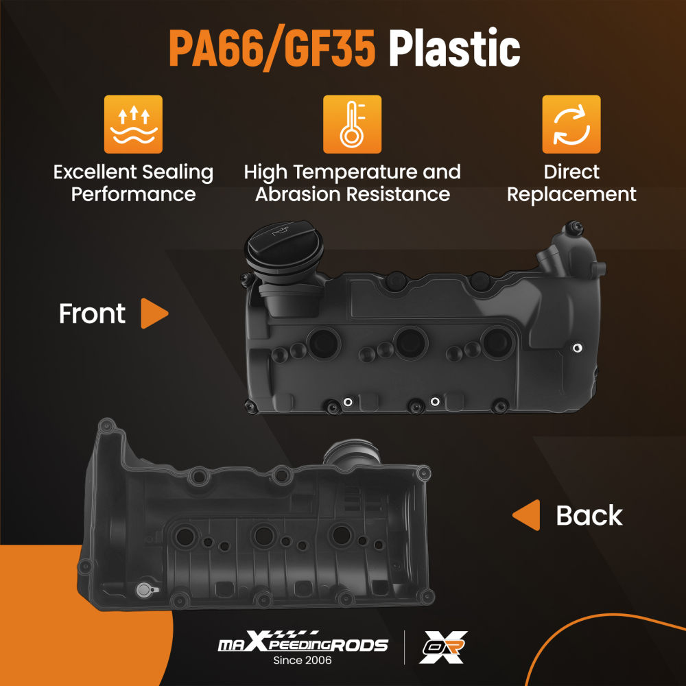 Left Right Rocker Cover compatible for Audi Q7 A7 A8 3.0 TDI 2007-2018 059103469BD