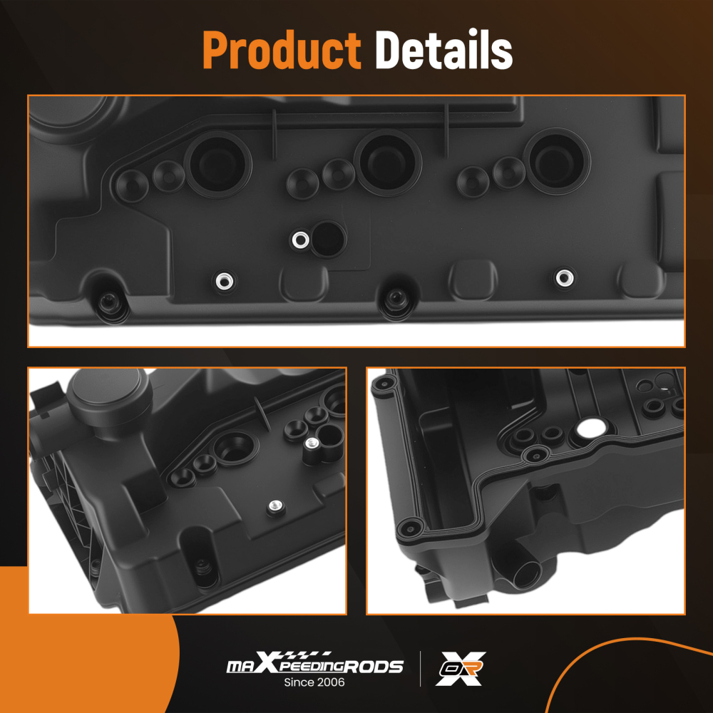 Left Right Rocker Cover compatible for Audi Q7 A7 A8 3.0 TDI 2007-2018 059103469BD