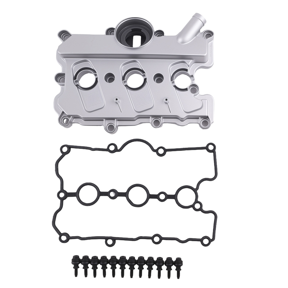 Valve Cover Set compatible for Audi A4 A5 A6 A7 Q5 3.0L V6 2012-2019 06E103471S Left Right