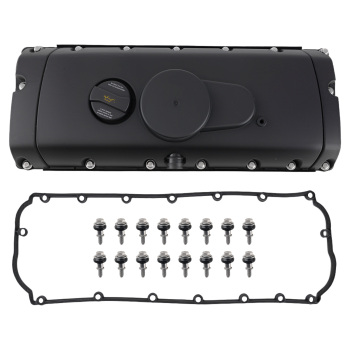 Black Valve Cover compatibile per VW Multivan Touareg 2.5 R5 TDI 2003-2010 BPZVW023