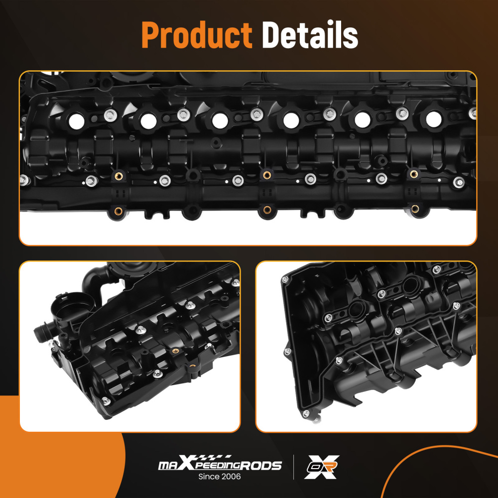 Guarnizione del coperchio della valvola compatibile per BMW 3er F30 5er F10 11128507607