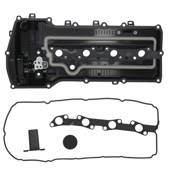 Engine Valve Cover w/ Gasket compatible for Toyota Tacoma 2.7L DOHC 2016-2021 11201-75080