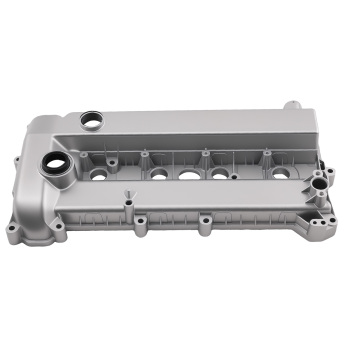 Aluminum Engine Valve Cover compatible for Ford Fusion 2.3L 06-09 6M8Z6582E Silver