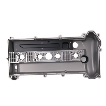 Aluminum Engine Valve Cover compatible for Ford Fusion 2.3L 06-09 6M8Z6582E Silver