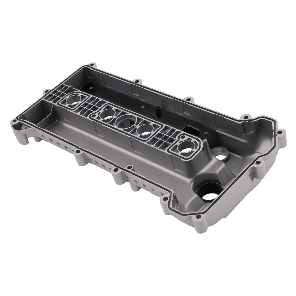 Aluminum Engine Valve Cover compatible for Ford Fusion 2.3L 06-09 6M8Z6582E Silver