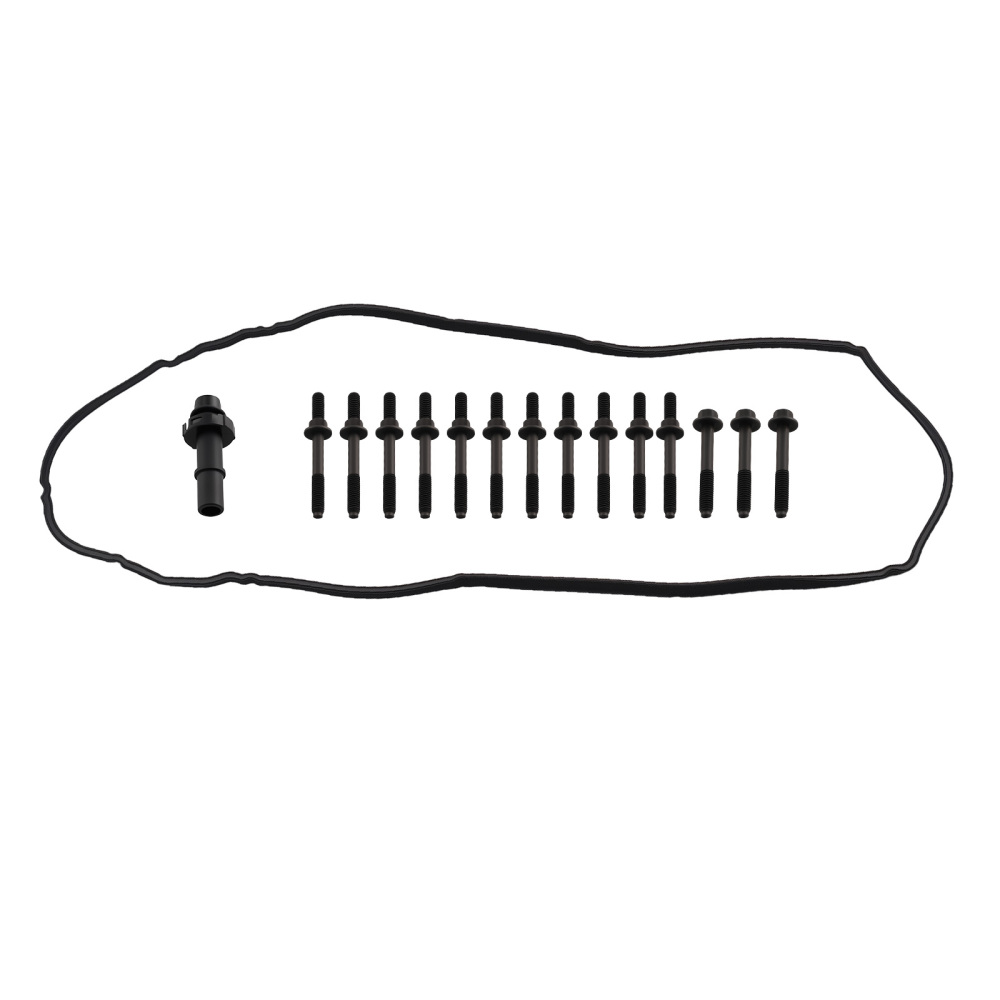 Aluminum Engine Valve Cover compatible for Ford Fusion 2.3L 06-09 6M8Z6582E Silver
