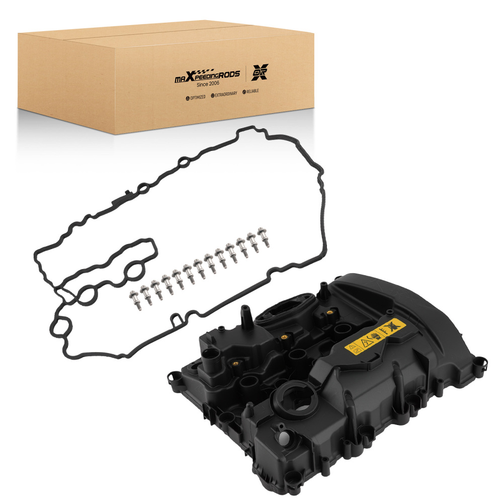 Black Engine Cover compatible for Mini Cooper F55 F54 F60 L3 1.5L Petrol 11127611277