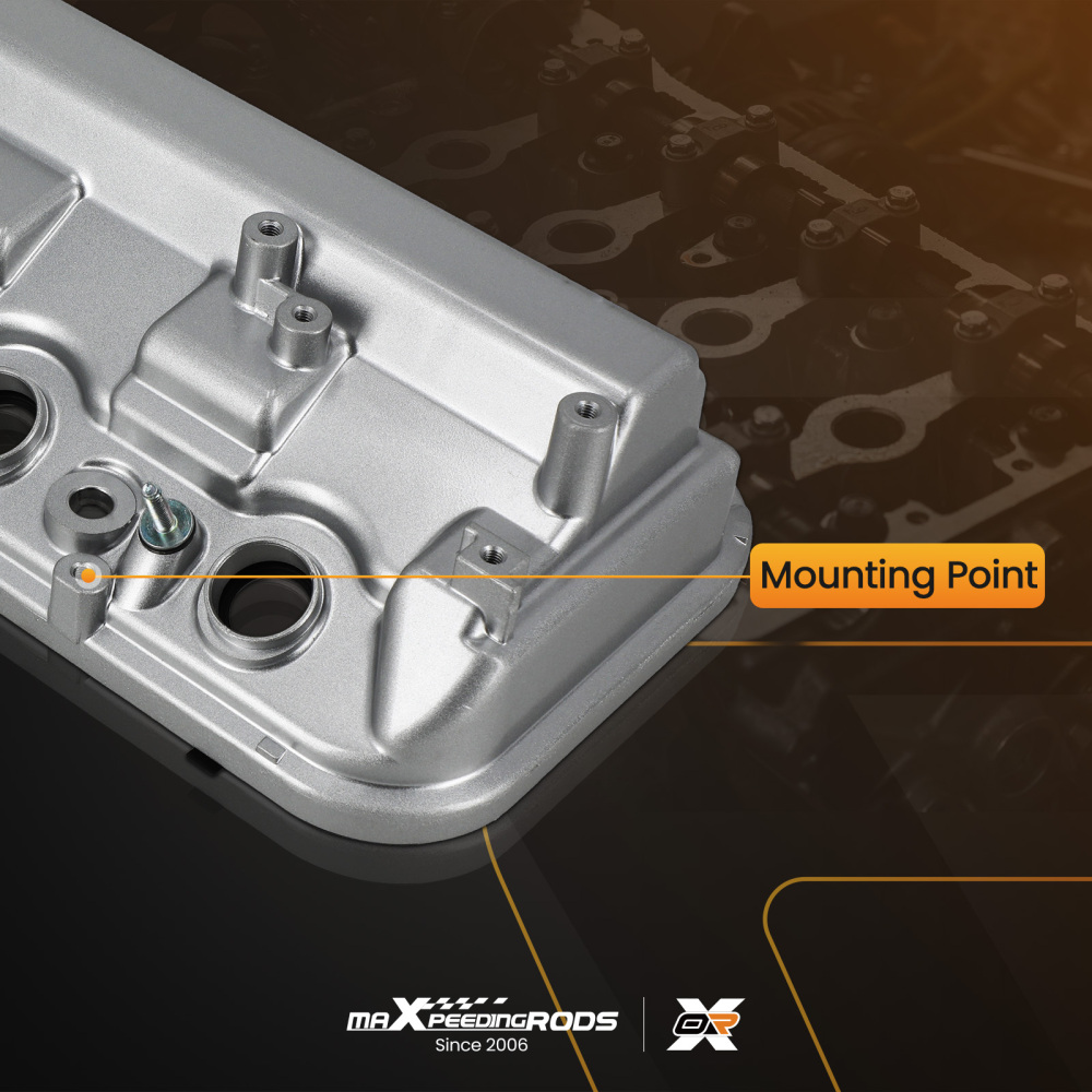 Rear Engine Valve Cover compatible for Honda Accord Odyssey 2008-2017 3.5L 12320-R70-A00