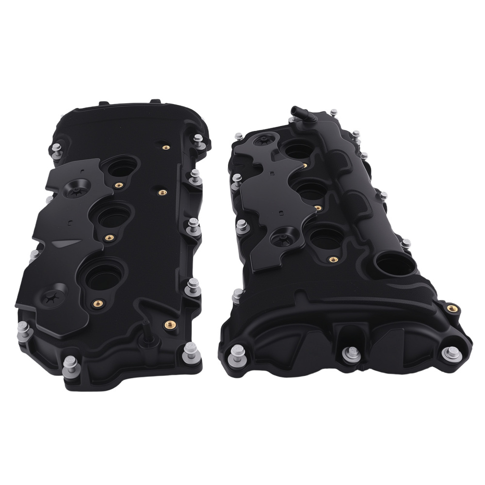 2x Valve Cover+Ignition Coils compatible for Chevrolet Traverse Impala 3.6L 09-20