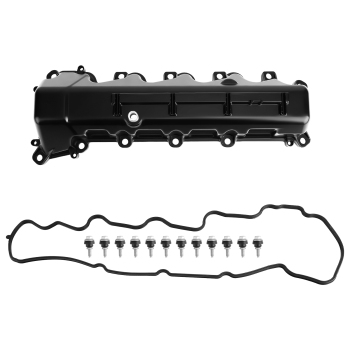 Aluminum Valve Cover Set compatible for Jeep Grand Cherokee 08-09 compatible for Dodge Ram 1500 09-10 4.7L