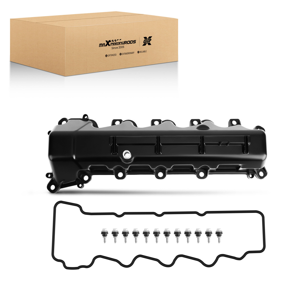 Aluminum Valve Cover Set compatible for Jeep Grand Cherokee 08-09 compatible for Dodge Ram 1500 09-10 4.7L