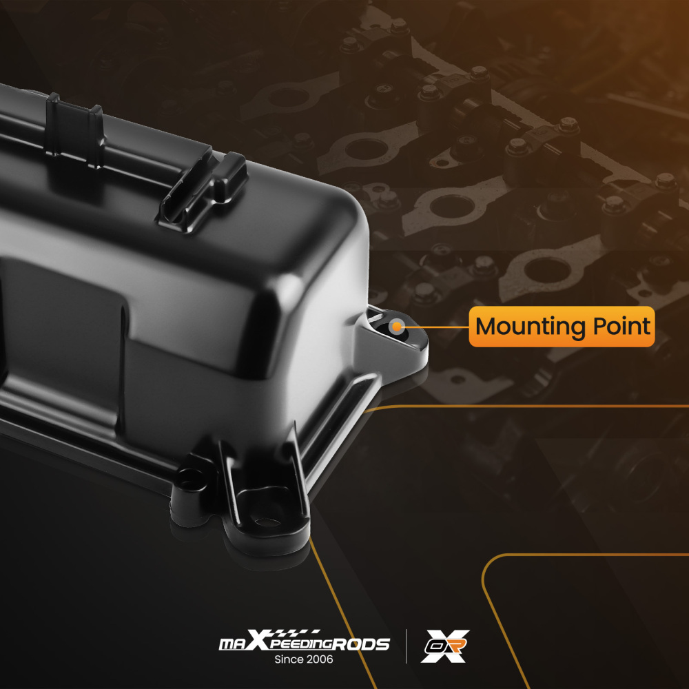 Aluminum Valve Cover Set compatible for Jeep Grand Cherokee 08-09 compatible for Dodge Ram 1500 09-10 4.7L