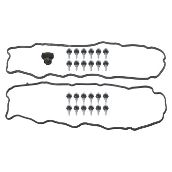 2x Upgrade Valve Cover Set compatible for Dodge Ram 1500 2008-2010 compatible for Ram 1500 2011-2013 4.7L
