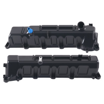 2x Upgrade Valve Cover Set compatible for Dodge Ram 1500 2008-2010 compatible for Ram 1500 2011-2013 4.7L