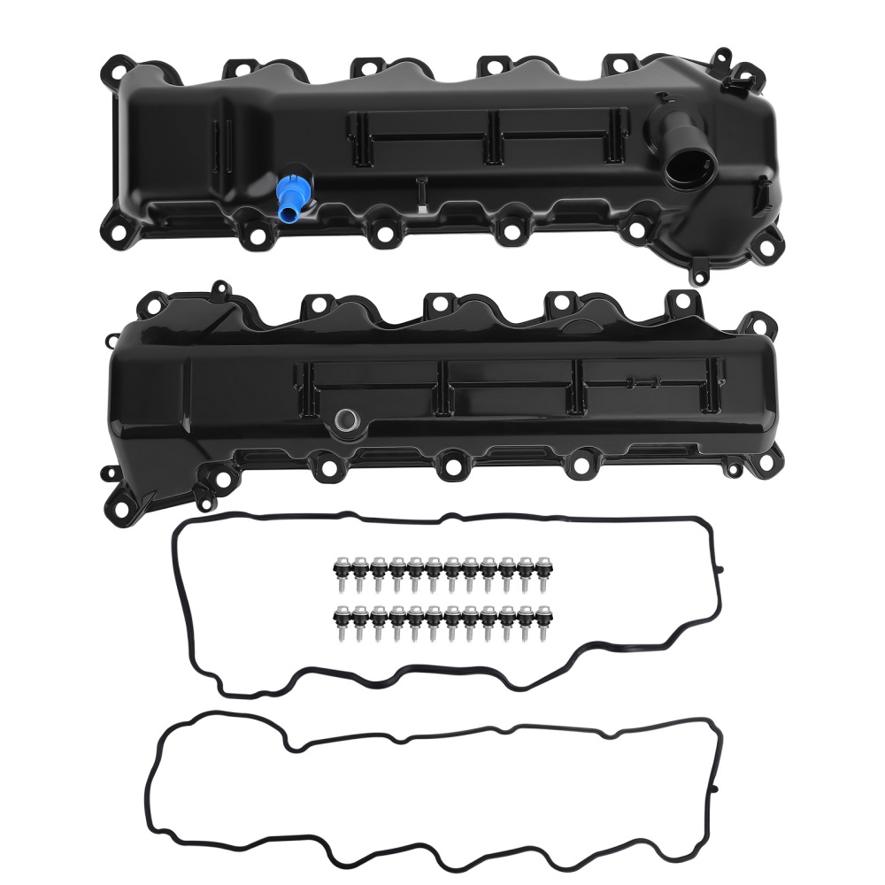 2x Upgrade Valve Cover Set compatible for Dodge Ram 1500 2008-2010 compatible for Ram 1500 2011-2013 4.7L