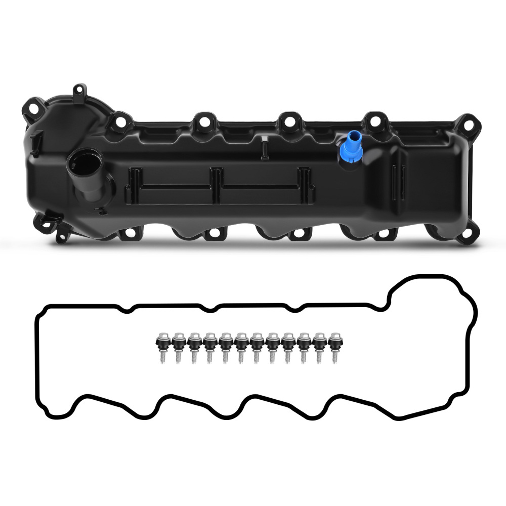 Left Aluminum Valve Cover Set compatible for RAM 1500 09-13 compatible for Grand Cherokee 2008 2009 4.7L