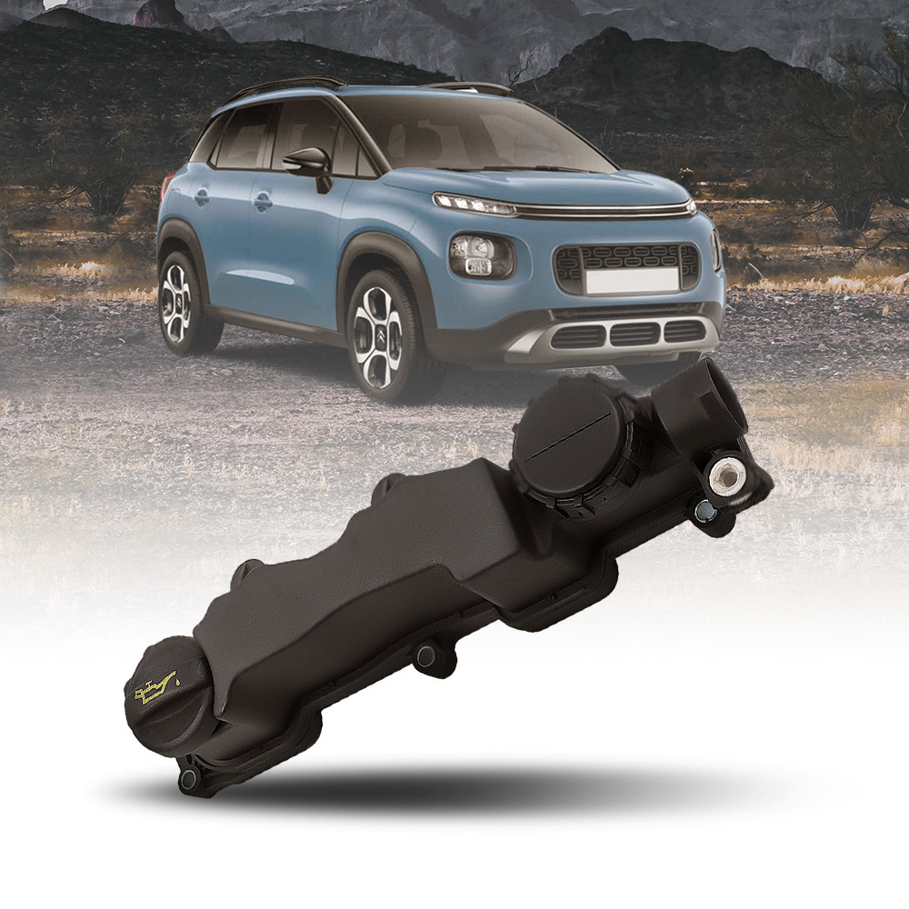 Engine Rocker Valve Cover compatible for Peugeot 207 307 308 3008 1.6HDI 0248.L1 9651815680