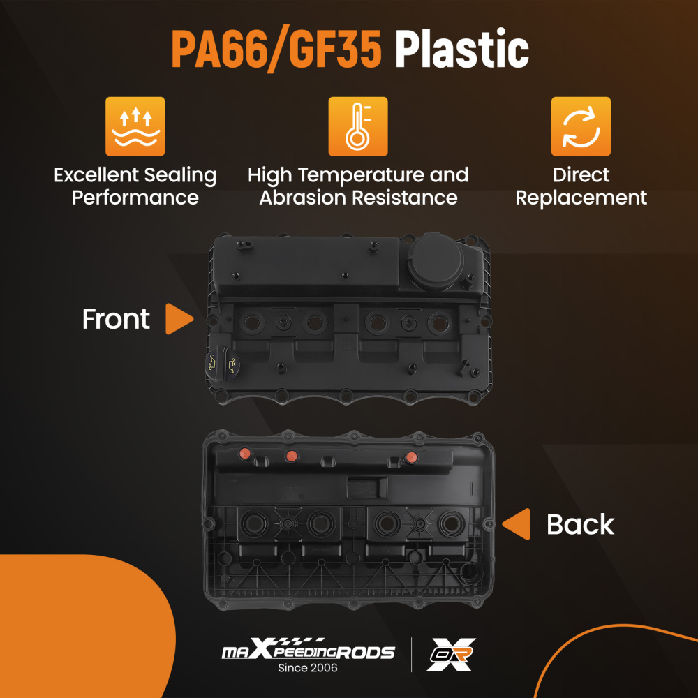 Rocker Cover compatible for Citroen Relay compatible for Peugeot Boxer compatible for Ford Transit compatible for LandRover LD 1858445