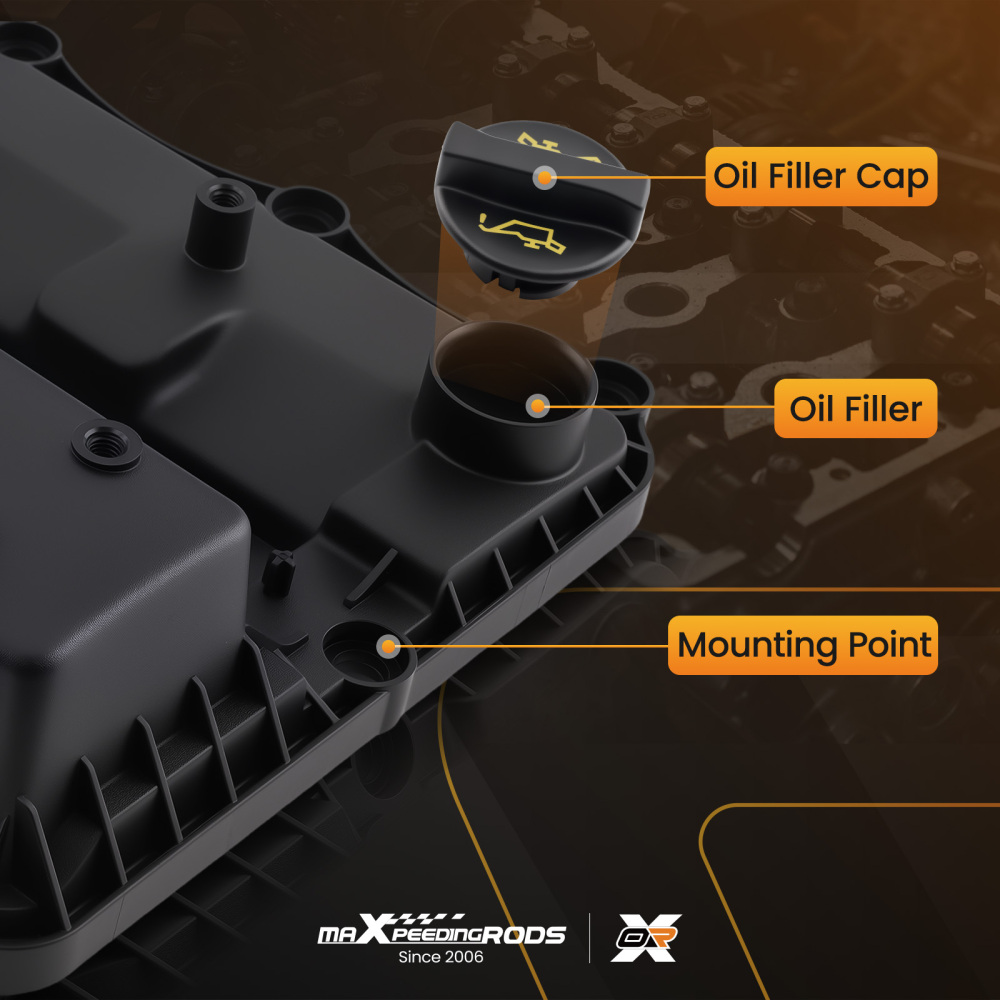 Rocker Cover compatible for Citroen Relay compatible for Peugeot Boxer compatible for Ford Transit compatible for LandRover LD 1858445