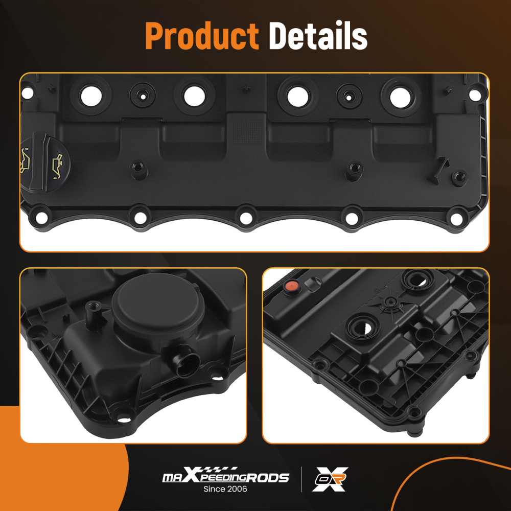 Rocker Cover compatible for Citroen Relay compatible for Peugeot Boxer compatible for Ford Transit compatible for LandRover LD 1858445