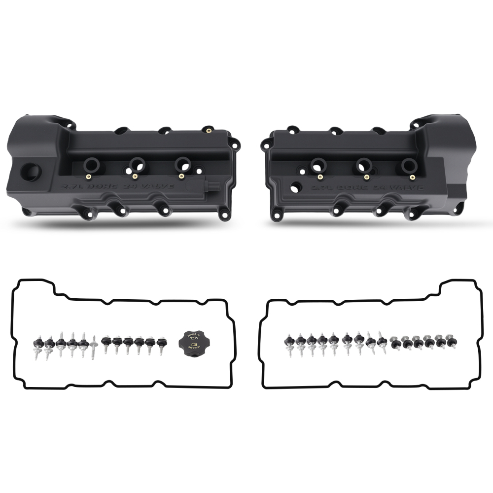 Valve Cover w/ Gasket compatible for Chrysler Sebring compatible for Dodge Avenger compatible for Charger 2.7L 2007-2010