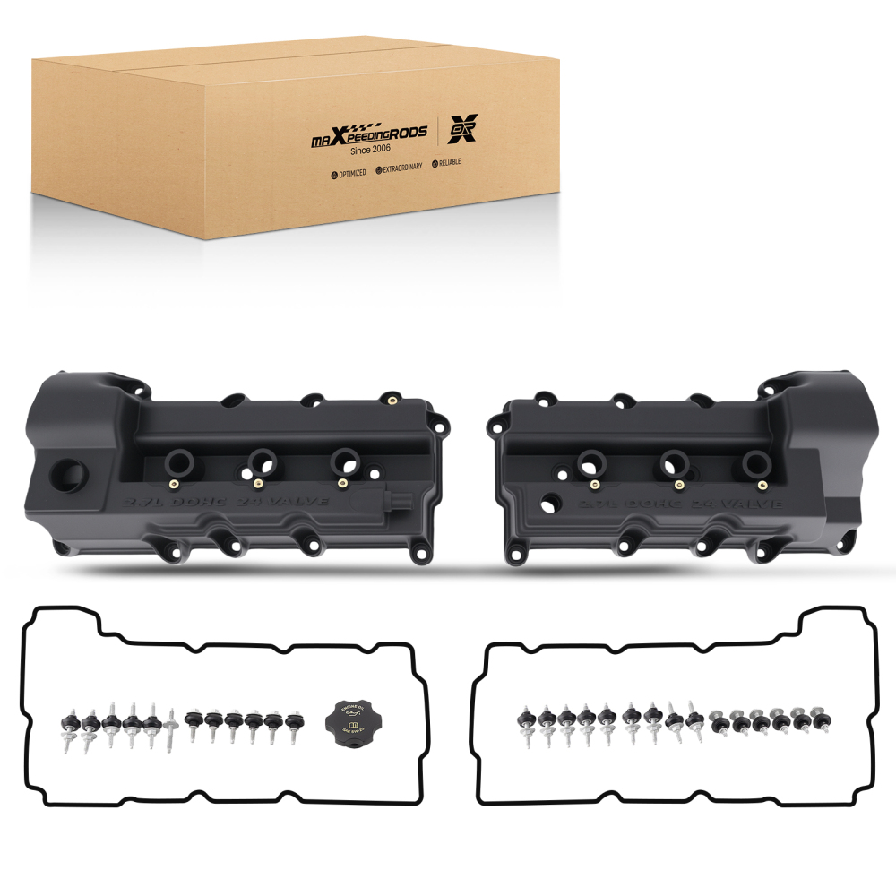 Valve Cover w/ Gasket compatible for Chrysler Sebring compatible for Dodge Avenger compatible for Charger 2.7L 2007-2010