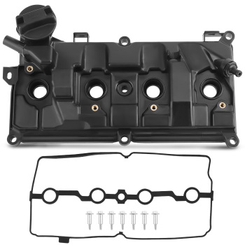 Engine Valve Cover Set compatible for Nissan Juke 1.6L L4 011-2017 Sentra 16-19 132641KC1A
