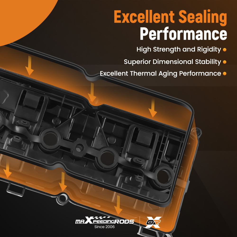 Engine Valve Cover Set compatible for Nissan Juke 1.6L L4 011-2017 Sentra 16-19 132641KC1A