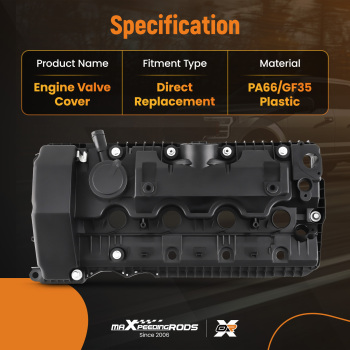 1X de Soupape à Gauche compatible pour BMW 5er E60 E61 6er E63 E64 7er E65 X5 E53 2001-2010