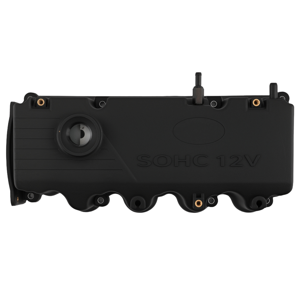 Black Engine Cover compatible for Hyundai Accent 1.5L 2000-2002 22410-22610 Alpha Engine