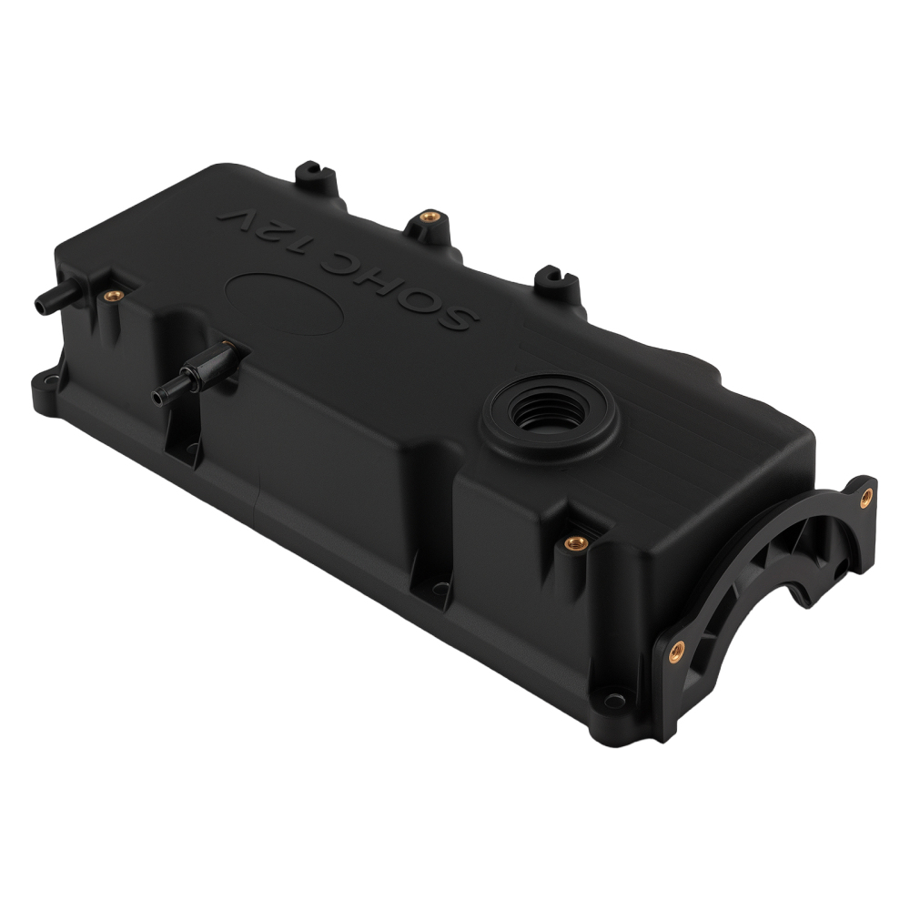 Black Engine Cover compatible for Hyundai Accent 1.5L 2000-2002 22410-22610 Alpha Engine