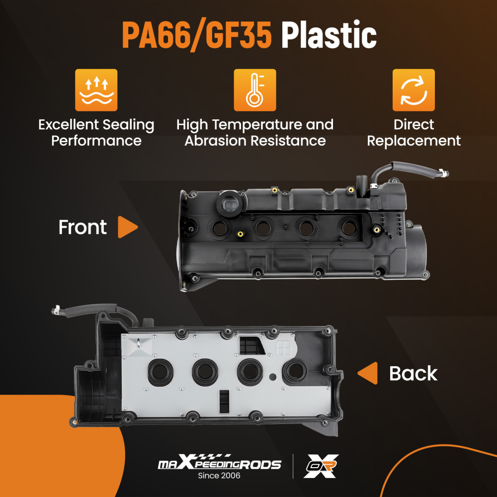 Valve Cover w/ Gasket compatible for Kia Spectra5 Sportage 2.0L l4 2004-2010 2241023100