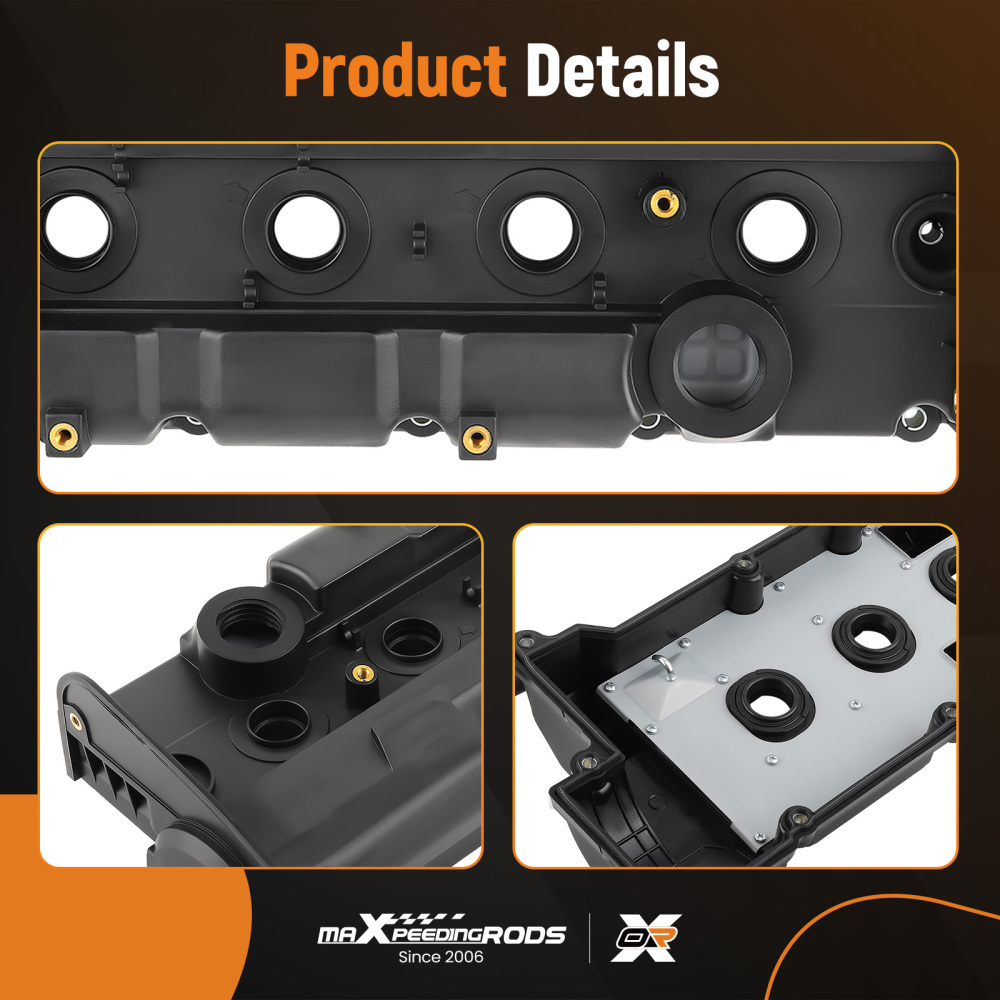 Valve Cover w/ Gasket compatible for Kia Spectra5 Sportage 2.0L l4 2004-2010 2241023100