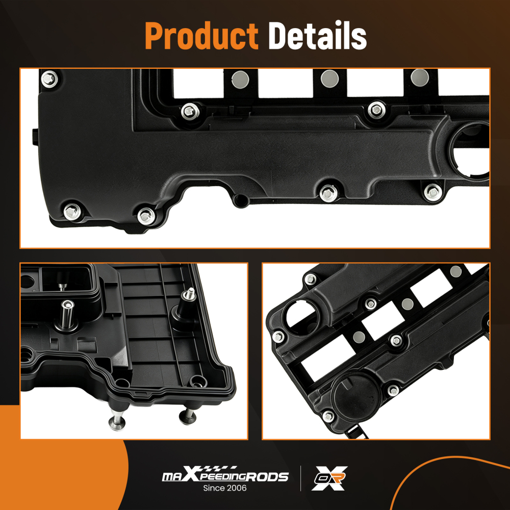 Rocker Valve Cover compatible for Vauxhall 1.2 1.4 Astra J Corsa D E Insignia Adam 55573746