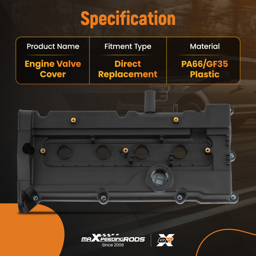 Valve CoverPCV ValveGasketCap Kit compatible for Hyundai Accent 01-04 2241026611