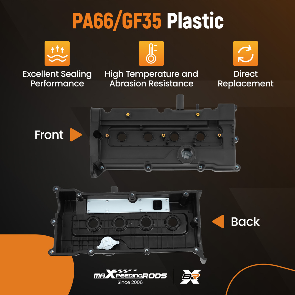 Valve CoverPCV ValveGasketCap Kit compatible for Hyundai Accent 01-04 2241026611