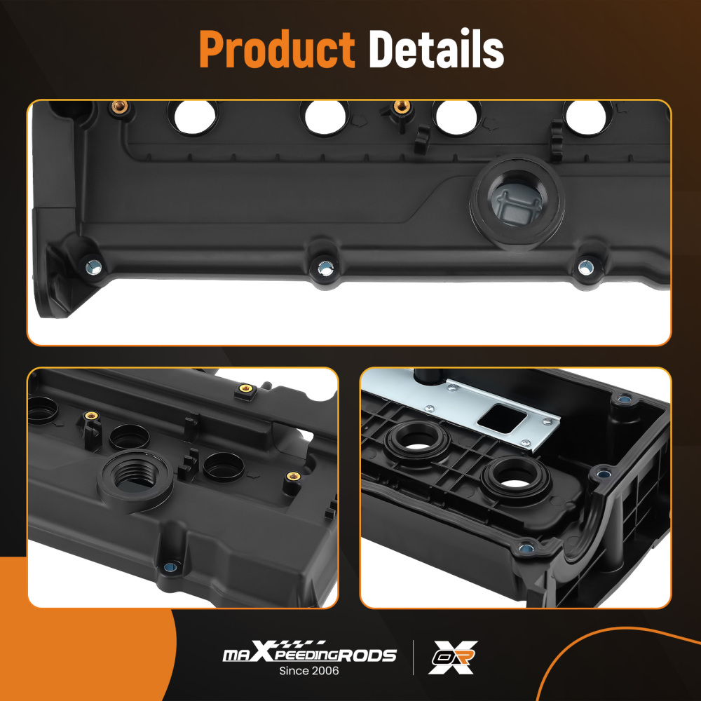 Valve CoverPCV ValveGasketCap Kit compatible for Hyundai Accent 01-04 2241026611