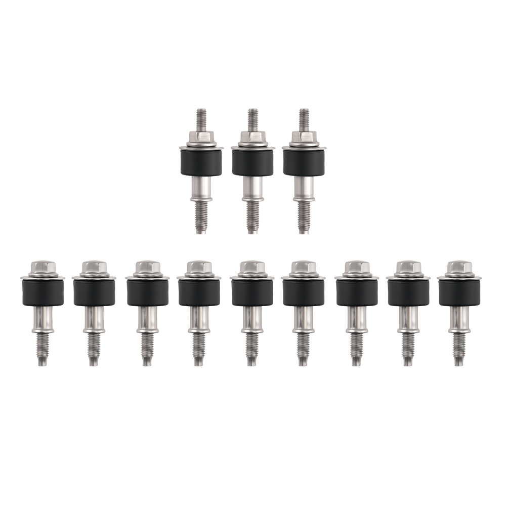 Black Engine Valve Cover compatible for BMW E81 116i 1.6L 2007-2011 2389220