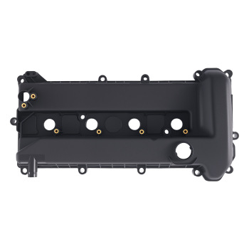 Black Engine Valve Cover compatible for Ford C-Max 1.8 2004-2010 4M5G6K272HE Plastic