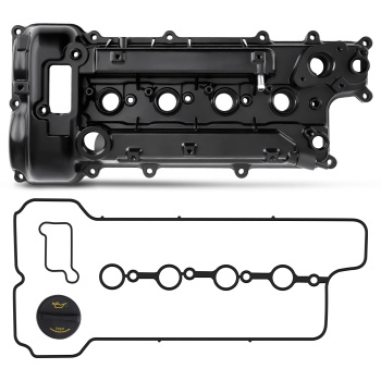 Aluminum Valve Cover Set compatible for Kia 12-19 Rio 16-20 Optima compatible for Hyundai 17-20 Elantra