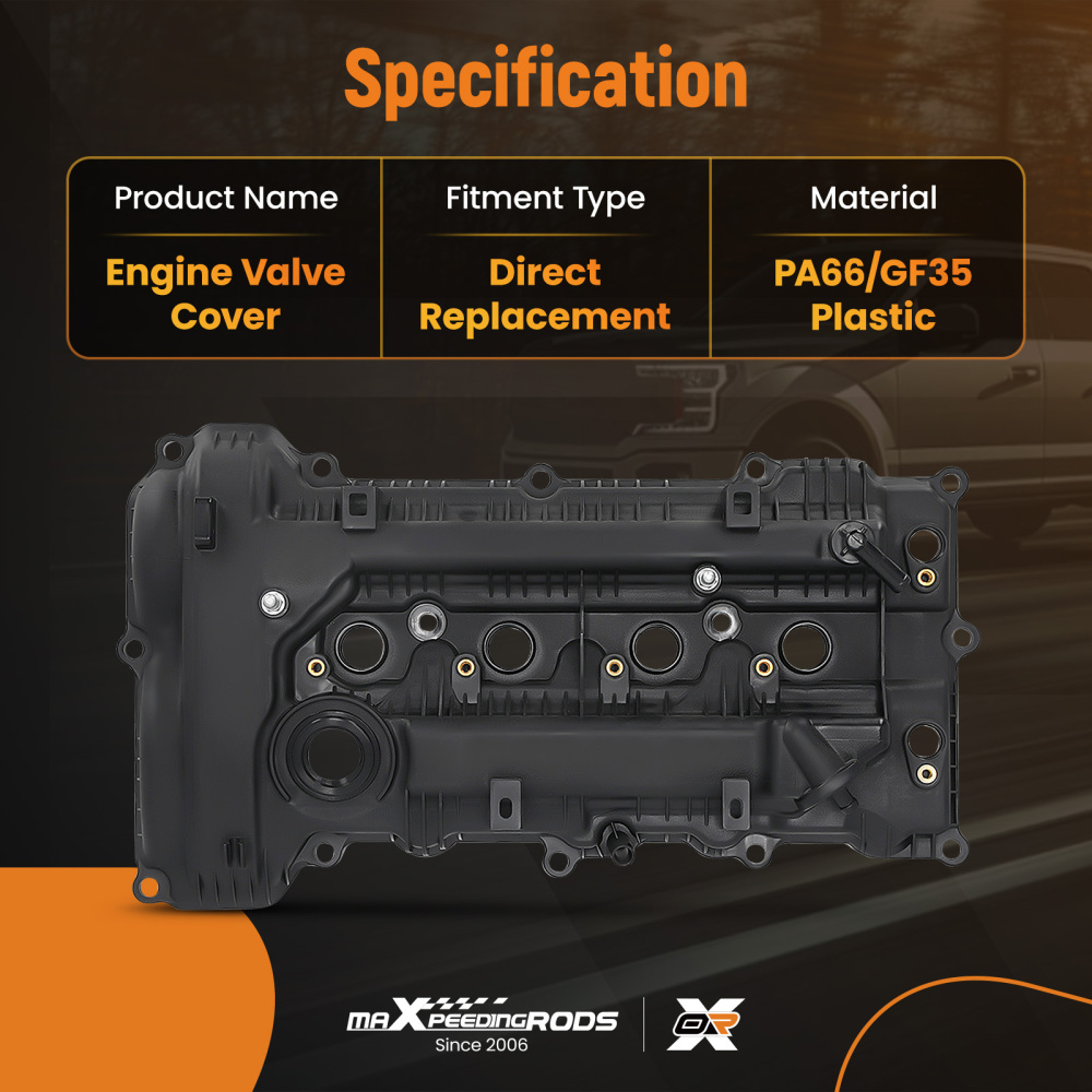 Engine Valve Cover w/ Gasket compatible for Hyundai Elantra 1.8L 11-16 compatible for Kia Soul 2.0L 12-13