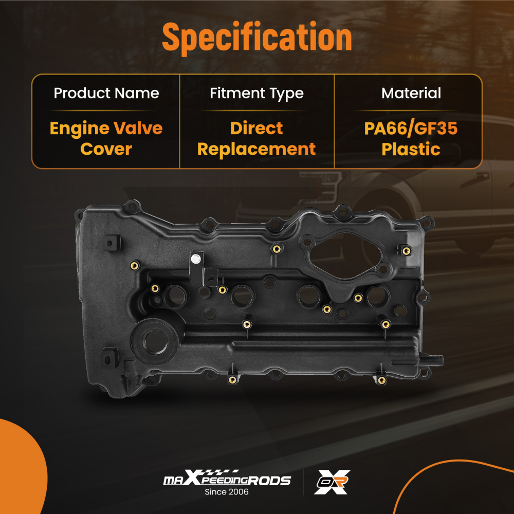 Valve Cover w/ GasketCap for Tucson Optima Sorento Sportage 11-16 224102G710