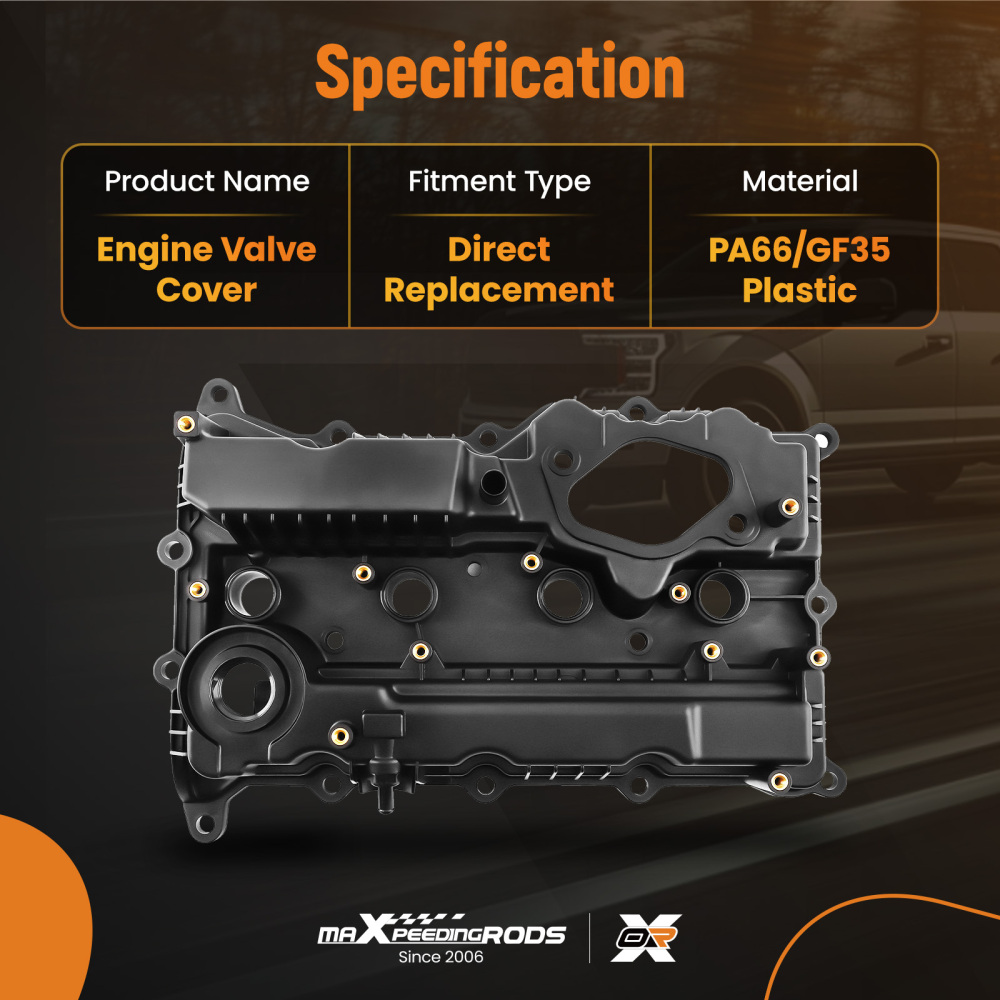 Engine Valve Cover compatible for Hyundai Santa Fe / Compatible for Kia Sorento Optima 2.0L 2.4L 16-20