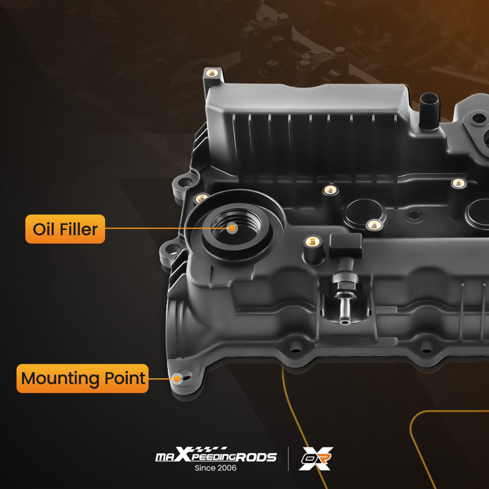 Engine Valve Cover compatible for Hyundai Santa Fe / Compatible for Kia Sorento Optima 2.0L 2.4L 16-20