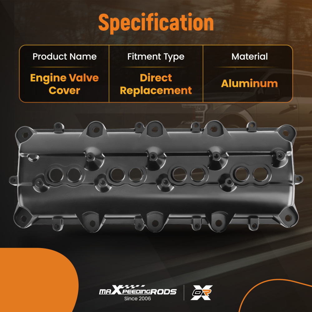 Upgrade Aluminum Valve Cover compatible for Dodge Challenger Charger Durango 5.7L 2009-2021